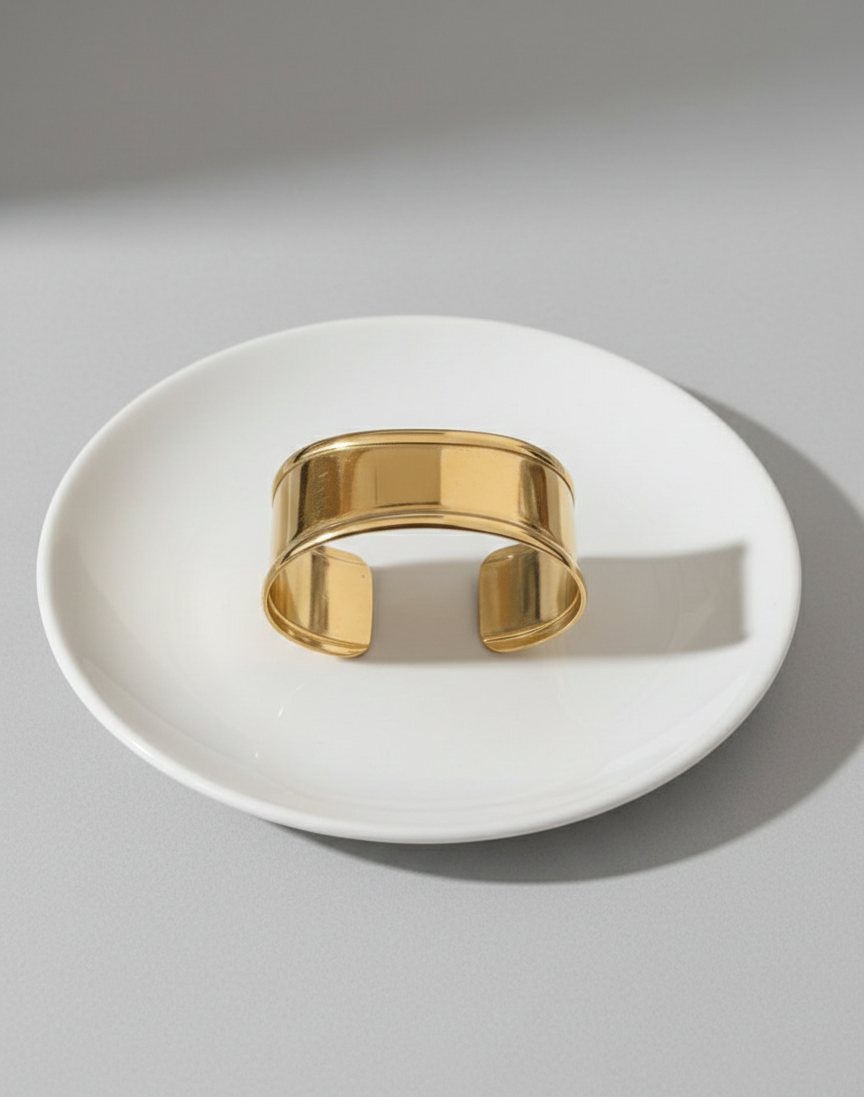 Bold Aura Cuff Bracelet