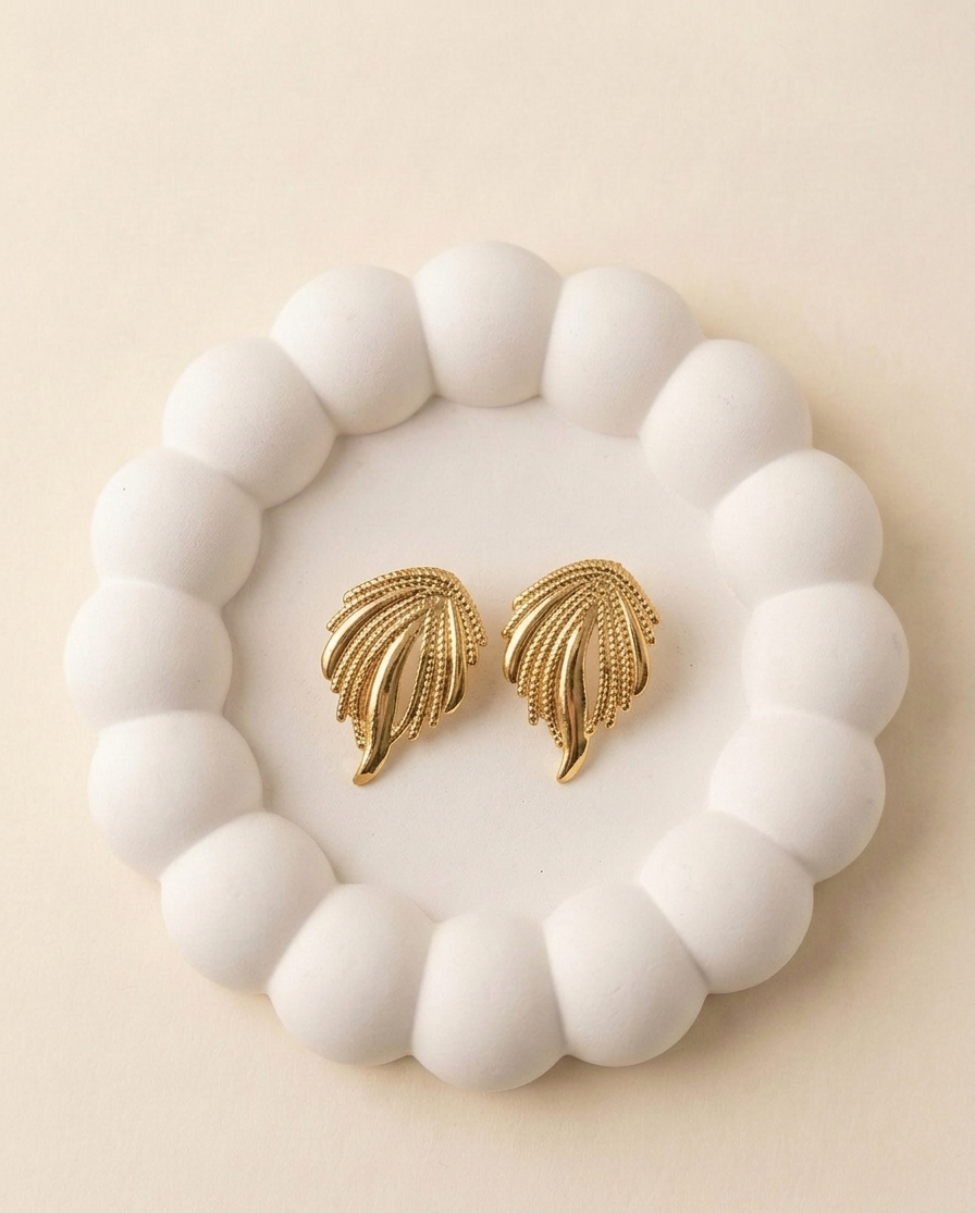 Leaf Whisper Earrings