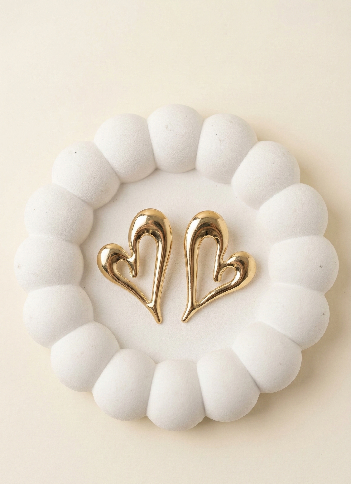 Golden Love Party Earrings