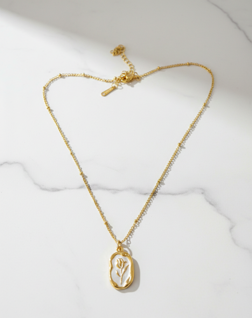 Golden Bloom Necklace