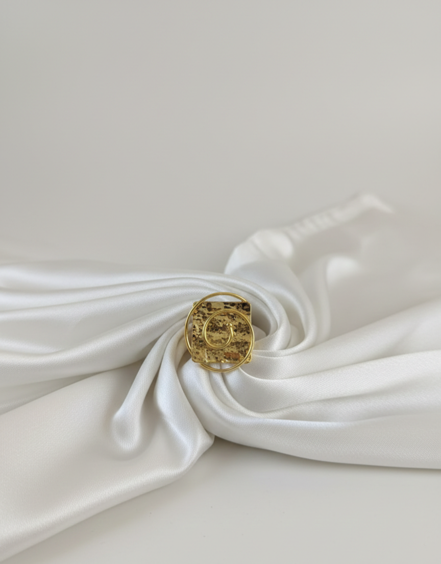 Bold Square Ring