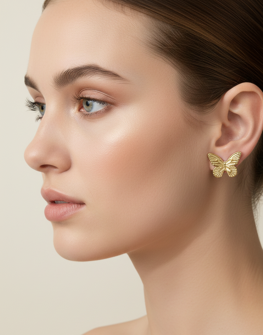 Sunshine Butterfly Earrings