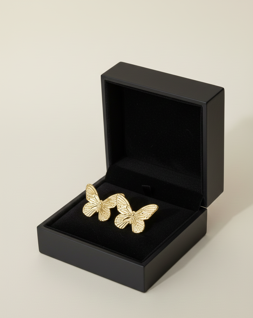 Sunshine Butterfly Earrings