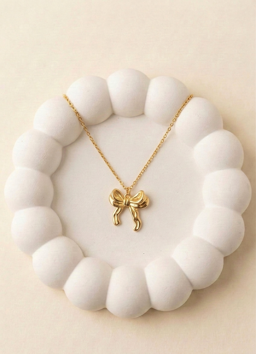 Veloura Bow Necklace