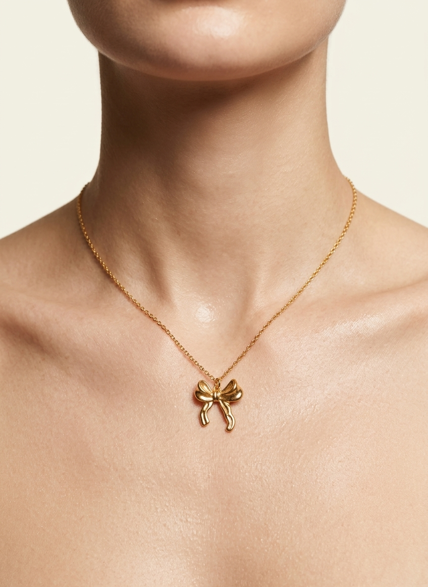 Veloura Bow Necklace