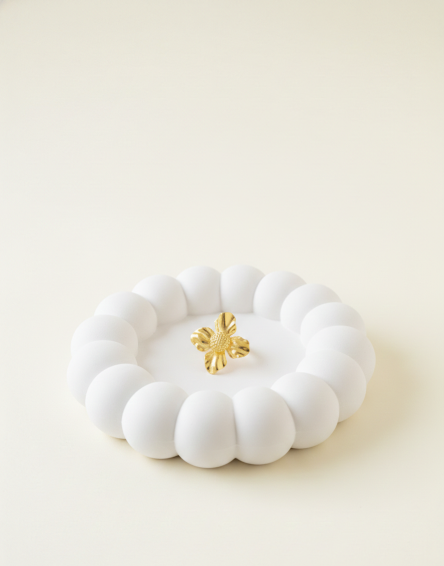 Golden Blossom Ring