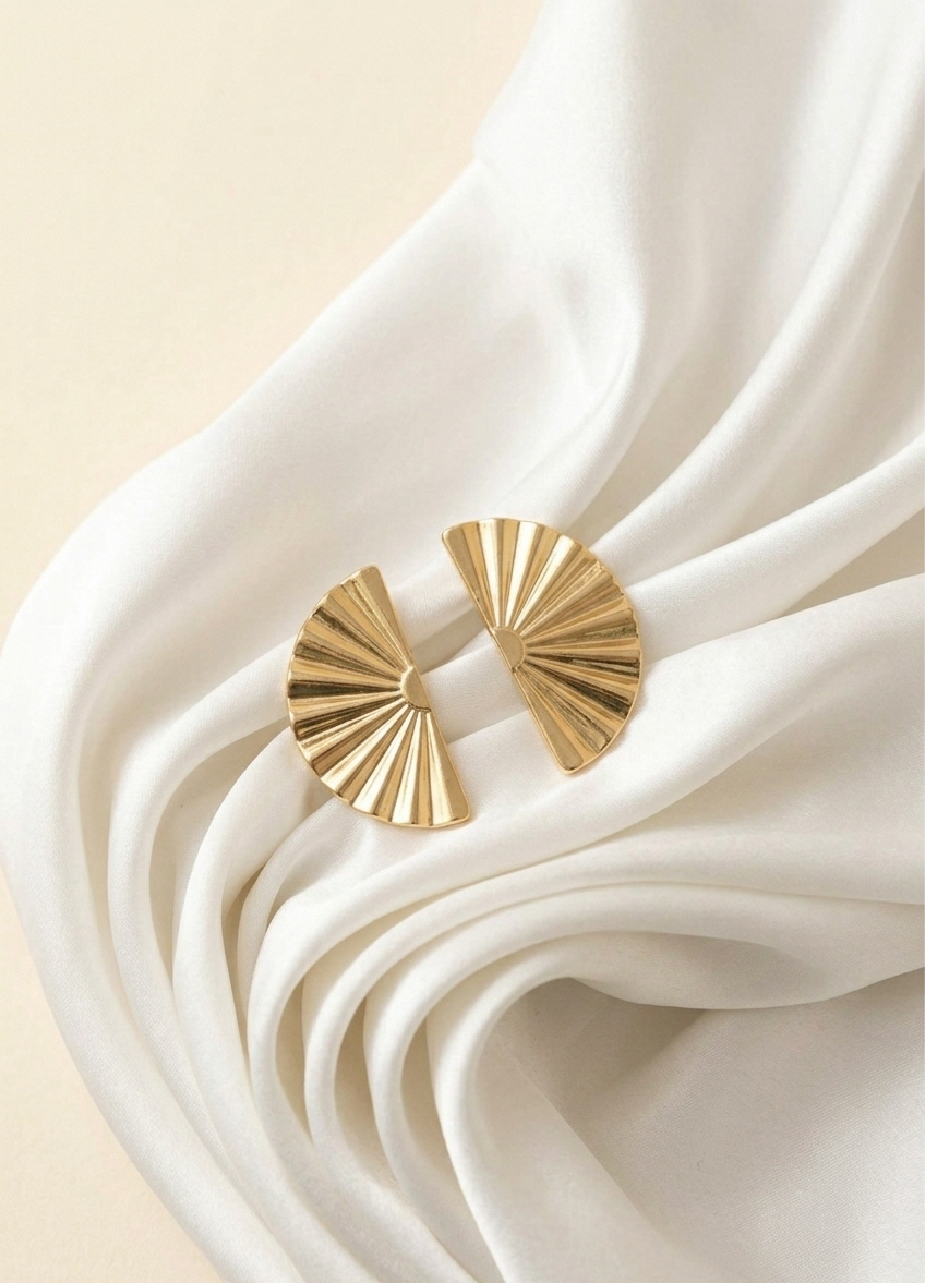 Golden Edge Earrings