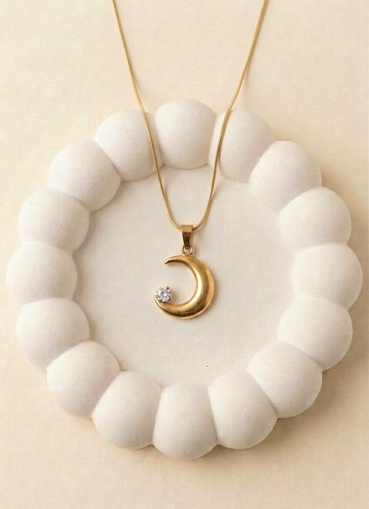 Midnight Moonstone Necklace