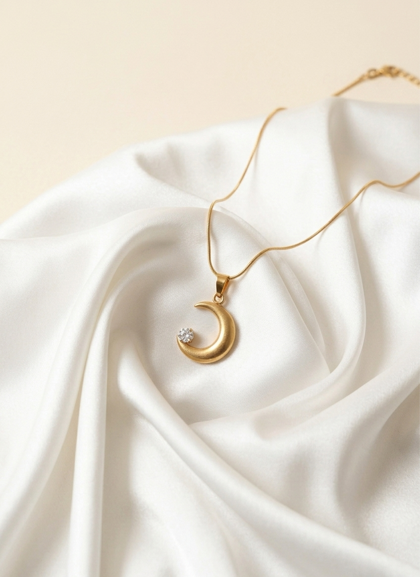 Midnight Moonstone Necklace