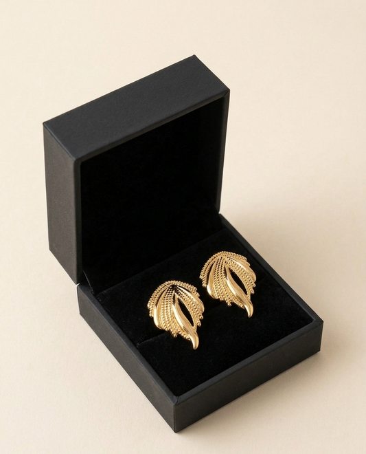 Leaf Whisper Earrings