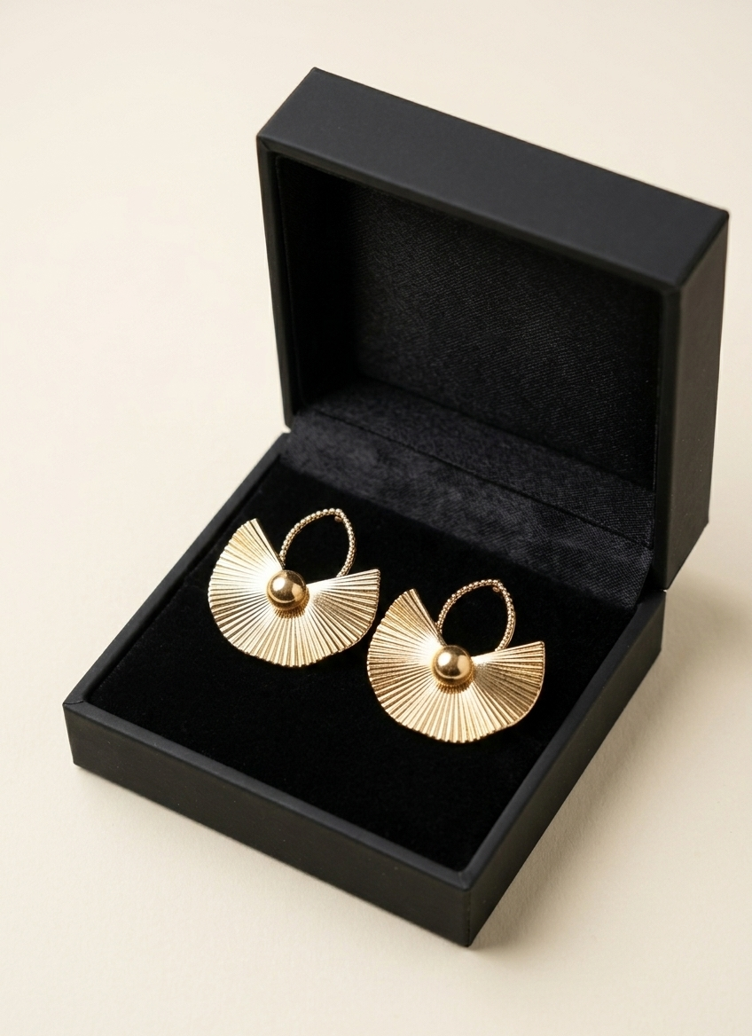Sunray Fan Earrings