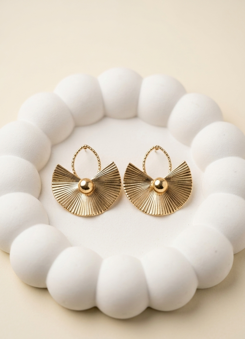 Sunray Fan Earrings
