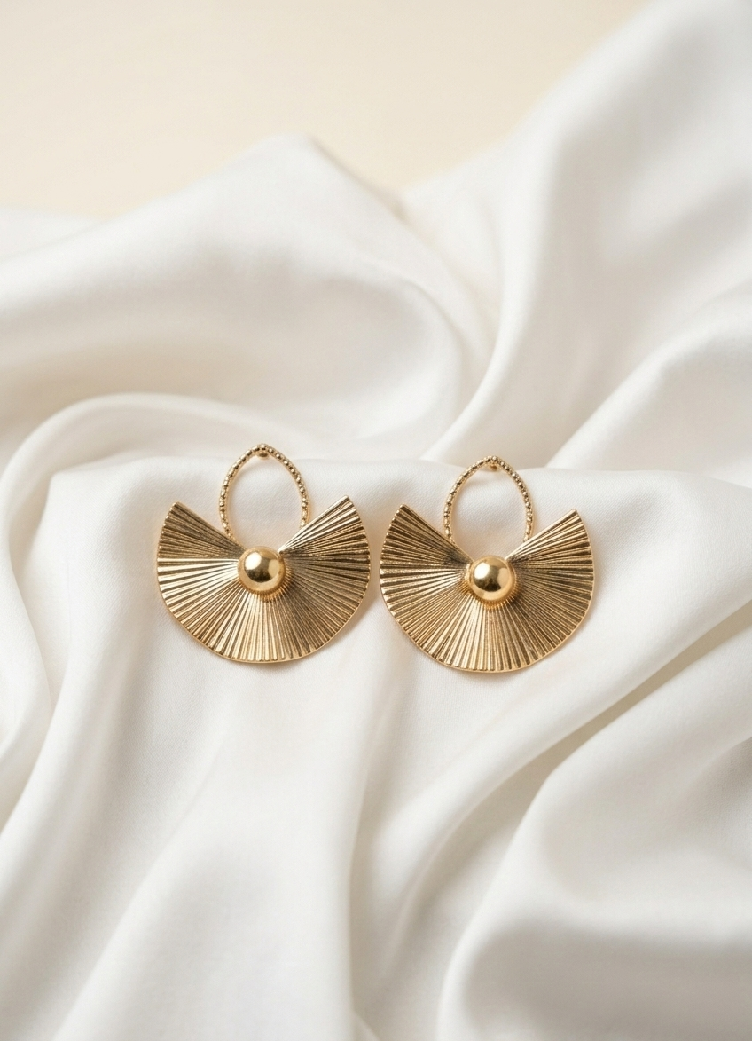 Sunray Fan Earrings