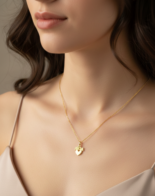 Tiny Heart Glow Necklace