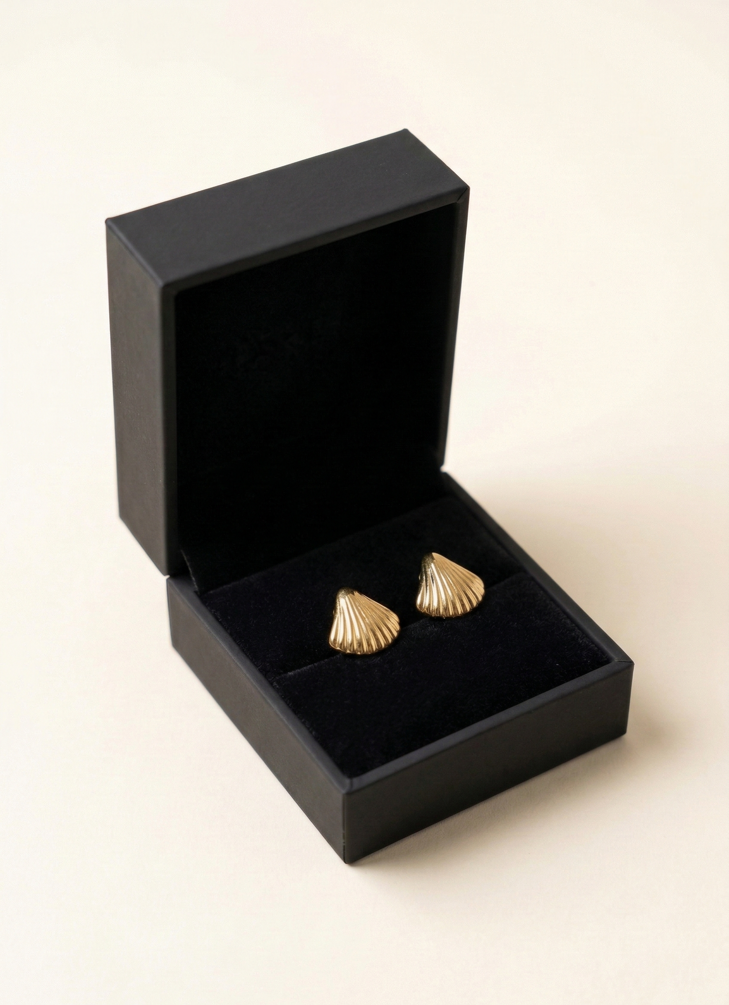 Golden Shore Hoop Earrings
