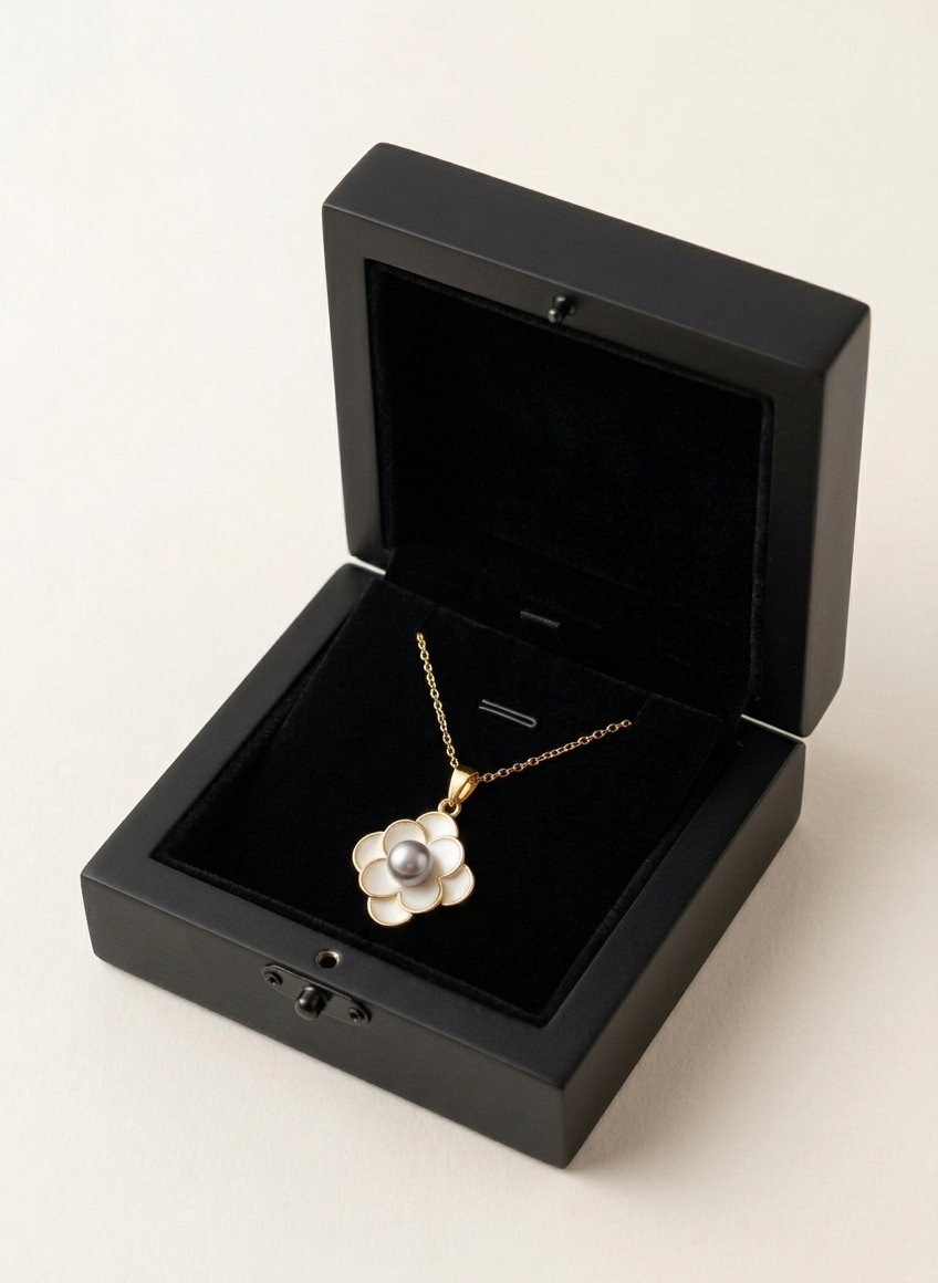Luminous Pearl Necklace