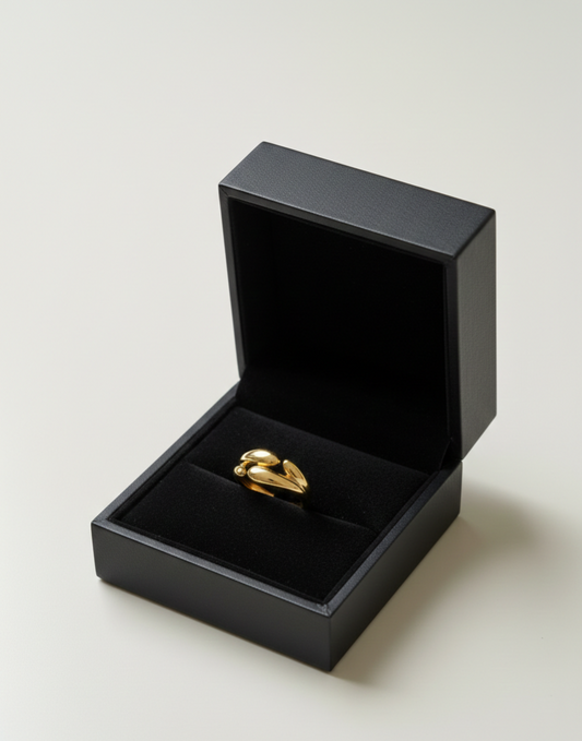 Golden Romance Ring