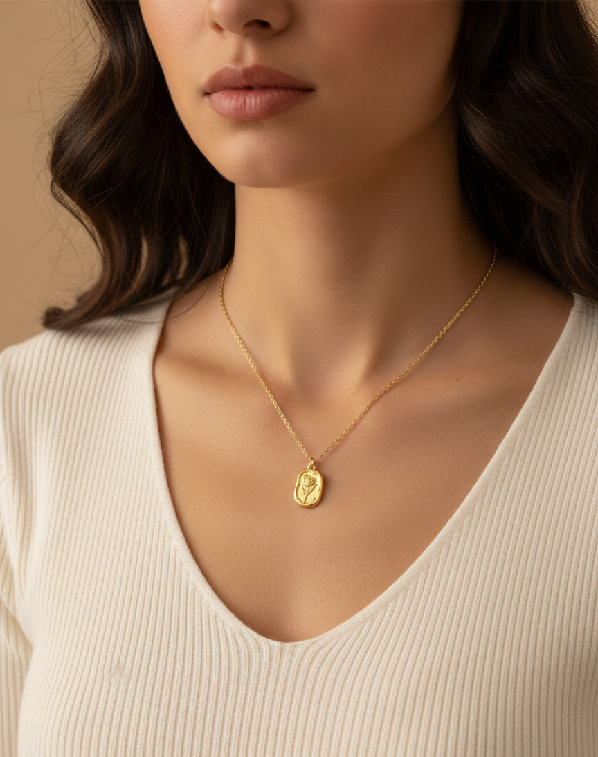 Rosé Shine Necklace