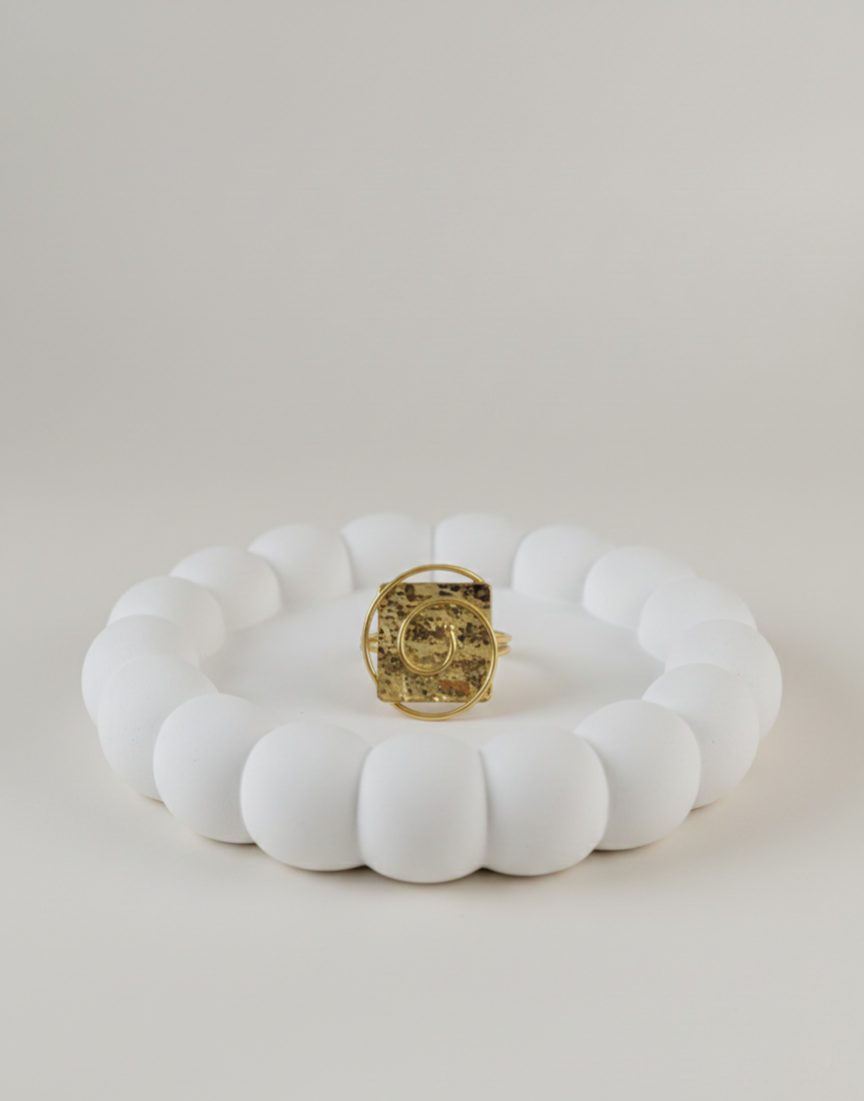 Bold Square Ring