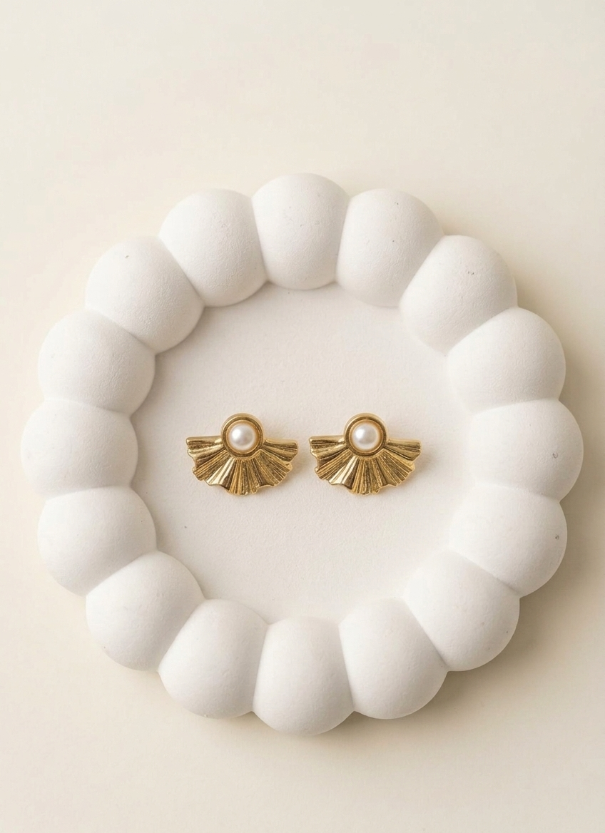 Tiny Charm Hoop Earrings