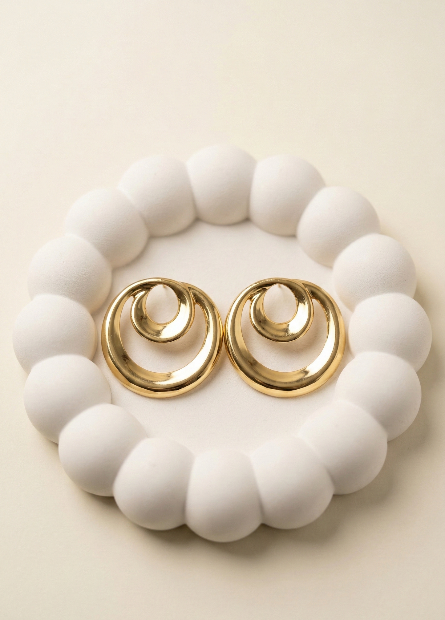 Golden Loop Earrings