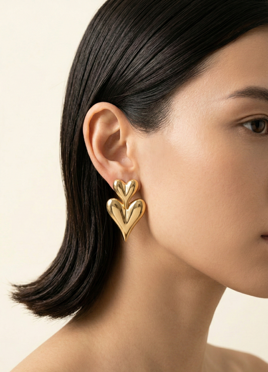 Dual Love Earrings