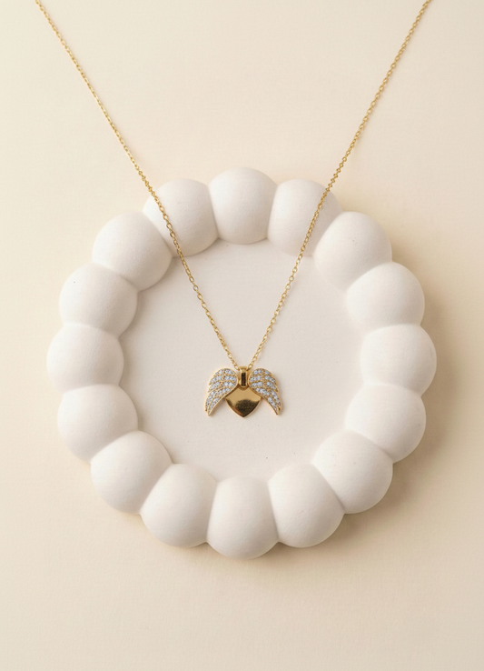 Angel Wings Spark Necklace
