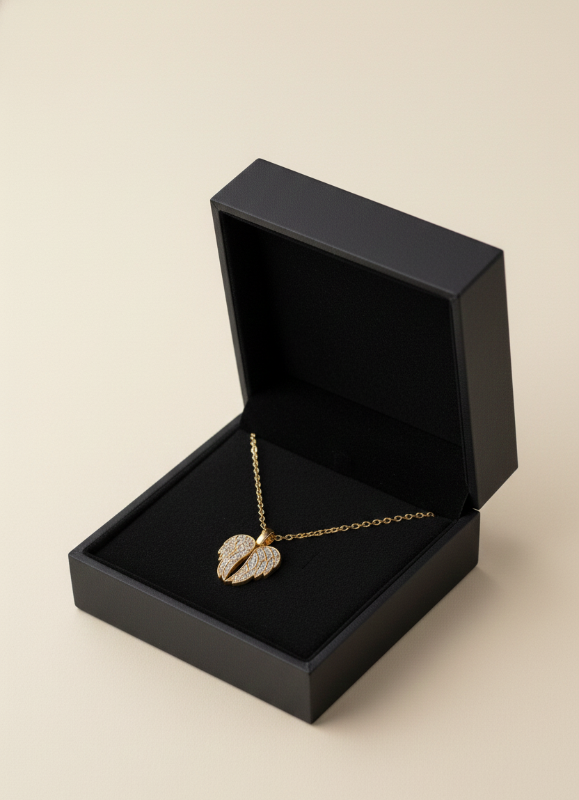 Angel Wings Spark Necklace